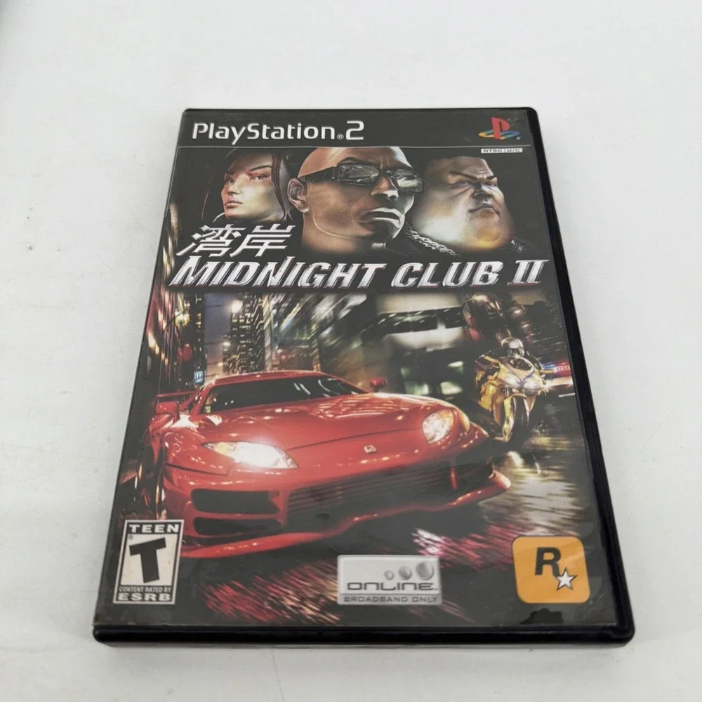 Midnight Club 2 II - Sony PlayStation 2 PS2 Complete - Nice